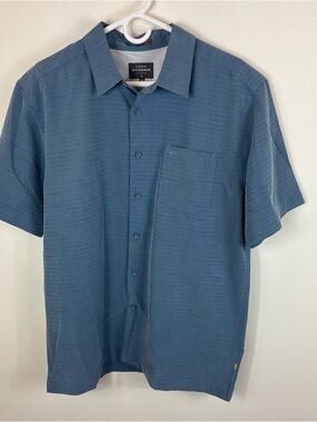 QUIKSILVER Waterman Short Sleeve Button Down Shirt
